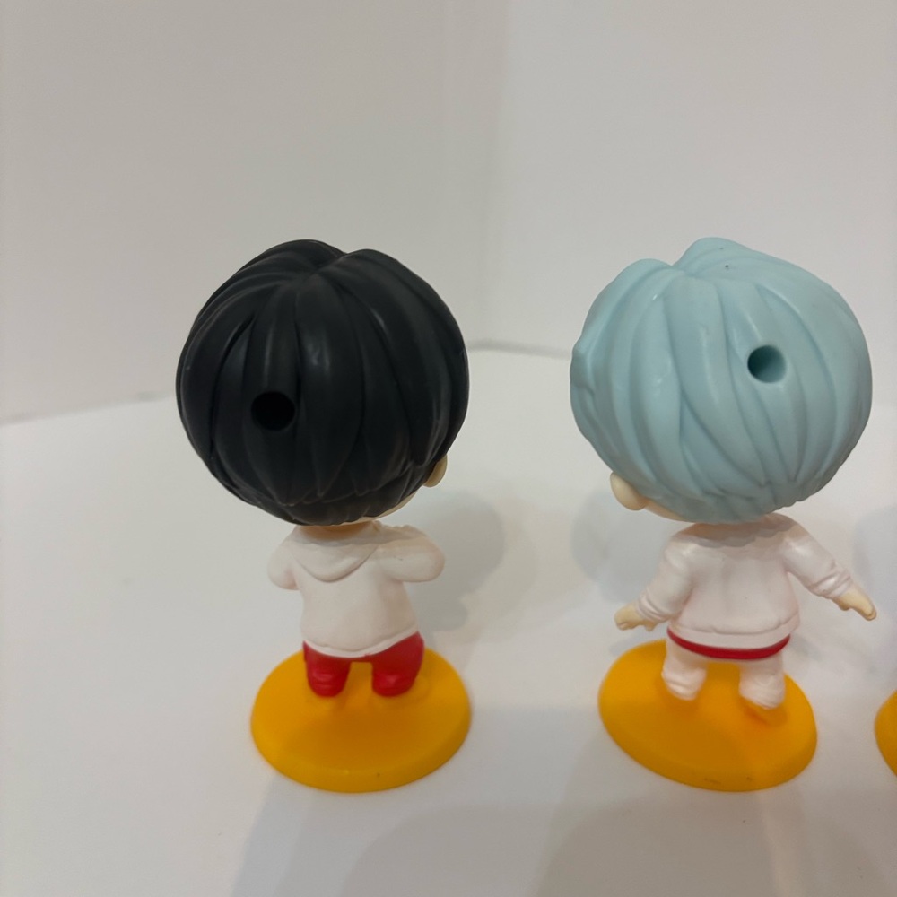 Colorful BTS McDonald’s Character Figurine Set of (6). - Picture 6 of 9